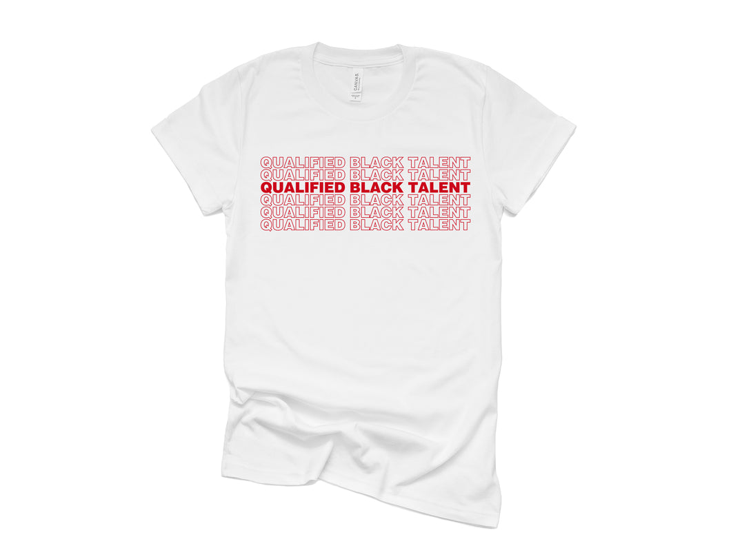 Qualified Black Talent - White