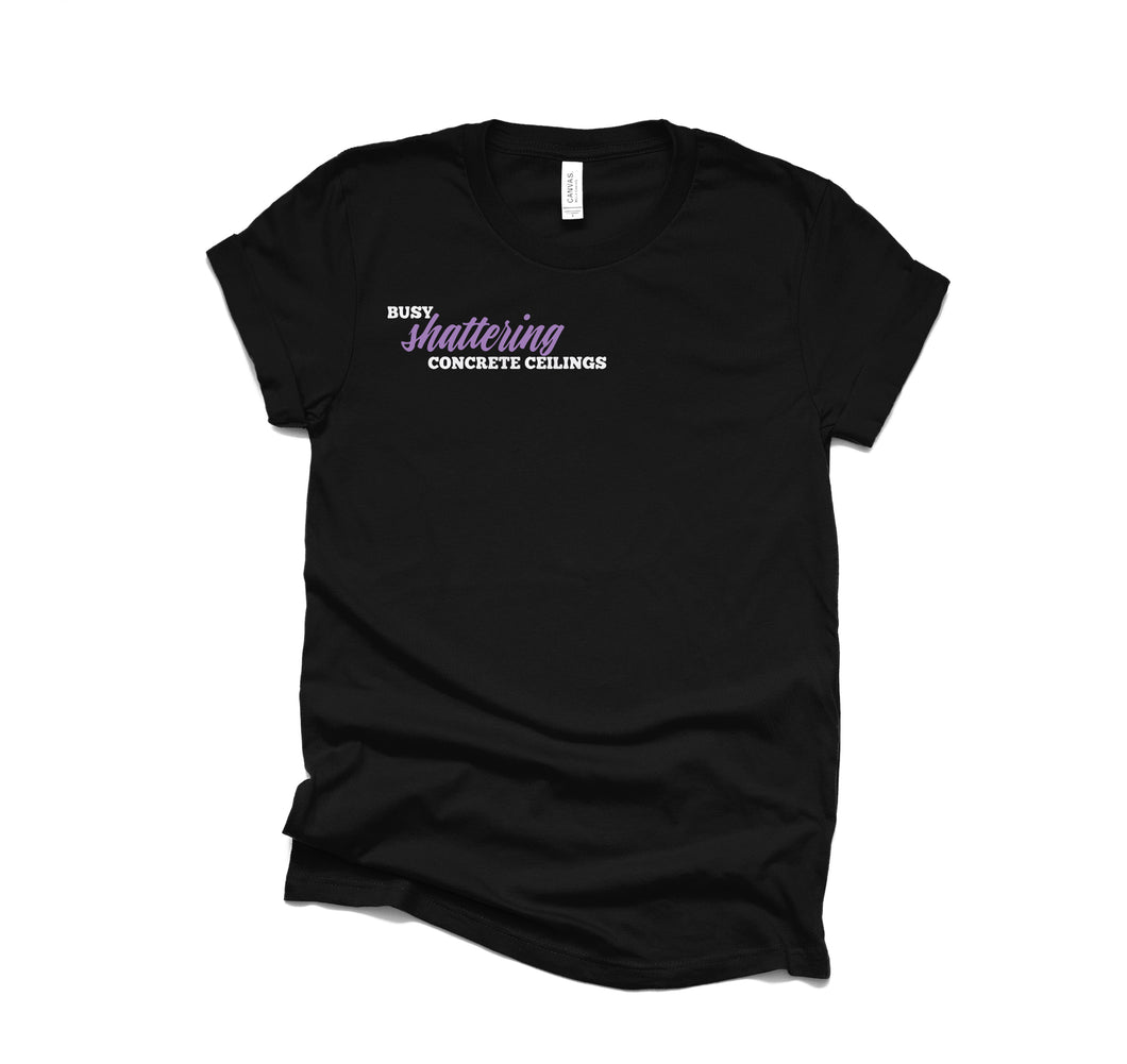 Shattering Concrete Ceilings - Signature Lavender Tee